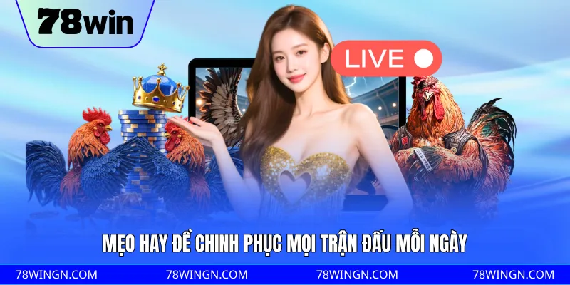 Mẹo hay để chinh phục mọi trận đấu mỗi ngày
